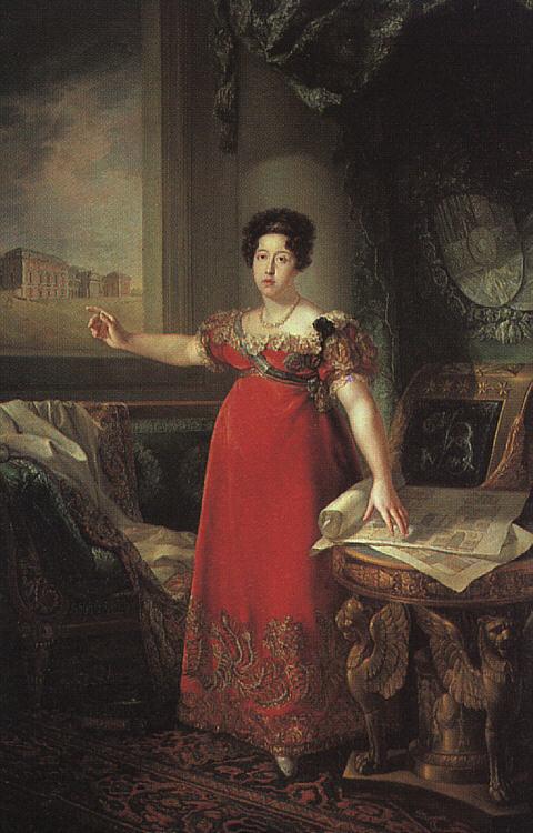 Bernardo Lopez Isabella of Braganza oil painting picture